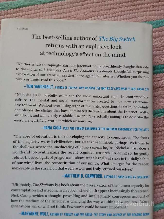The Shallows: What the Internet Is Doing to Our Br - nuotraukos Nr. 6