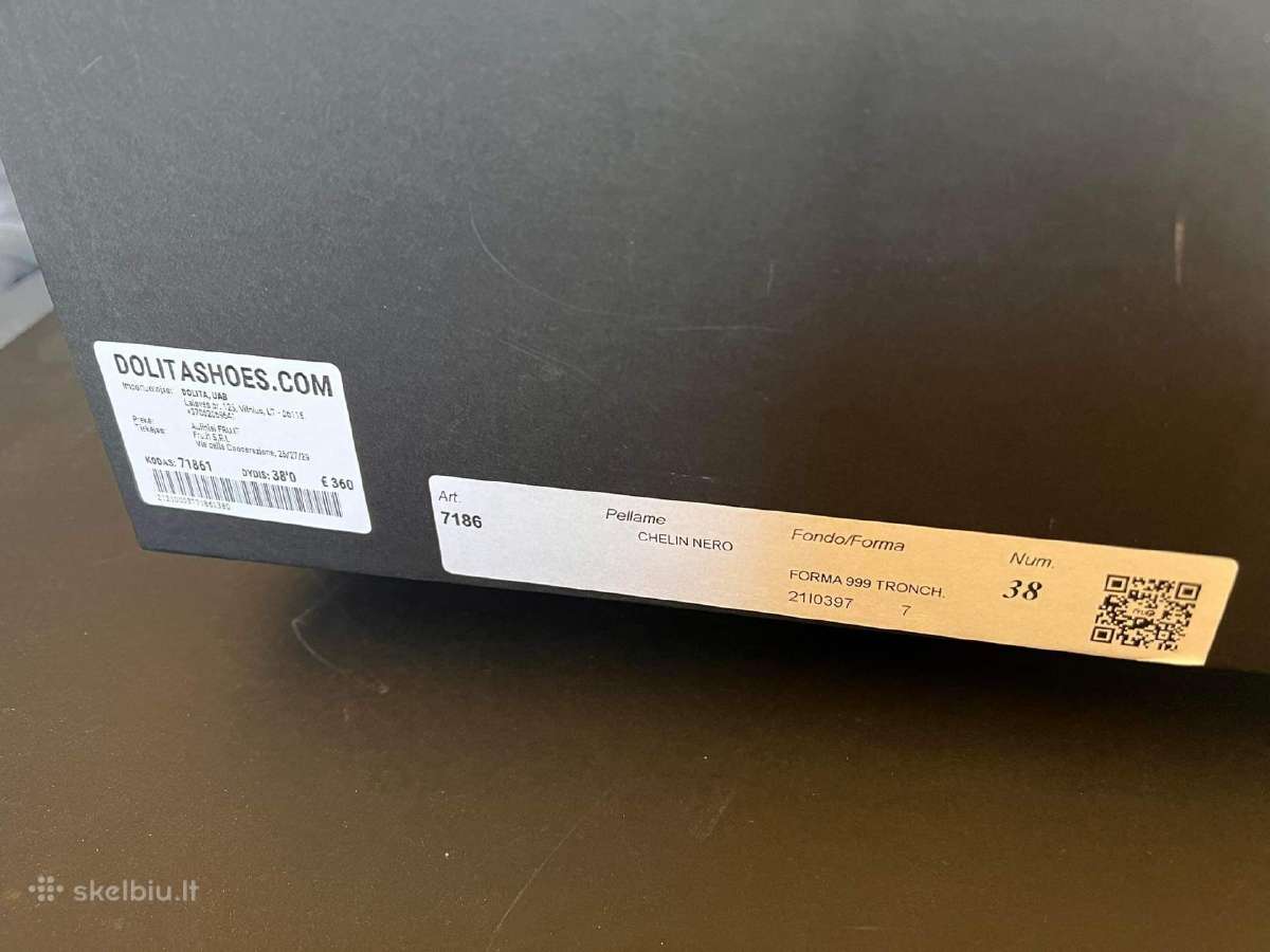 Dolita Ilgaauliai Fru.IT nauji batai 38 €220 - nuotraukos Nr. 2
