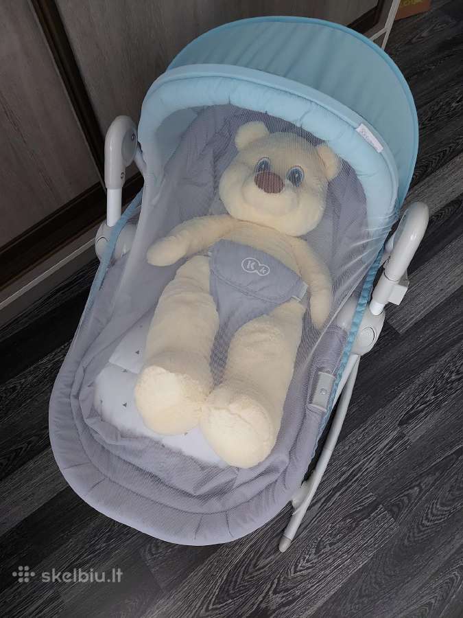 Kinderkraft gultukas- sūpynės 5in1unimo light blue - nuotraukos Nr. 6