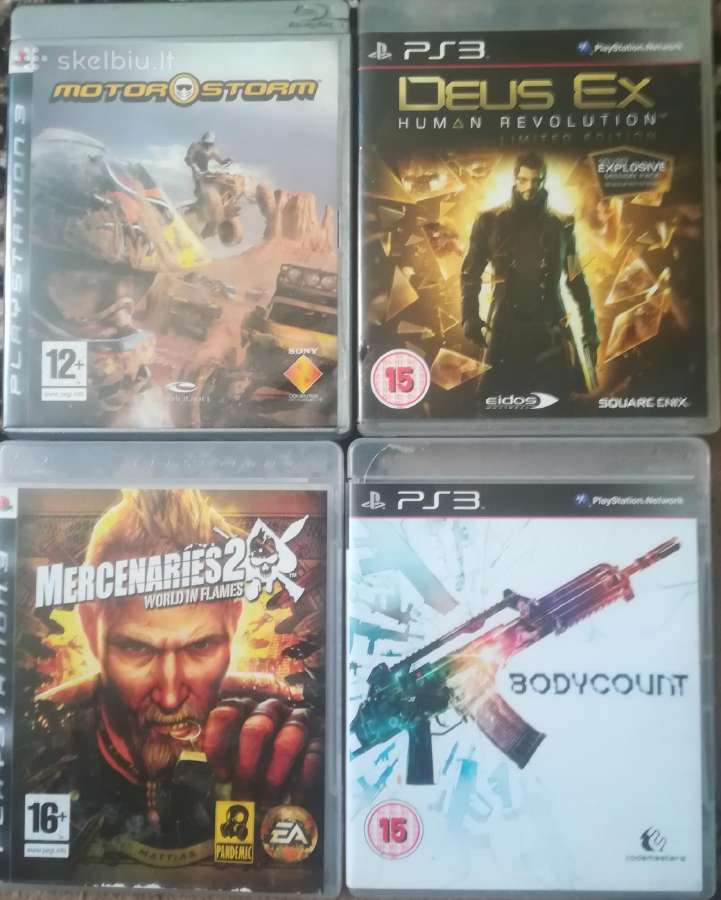 PS3 žaidimai
