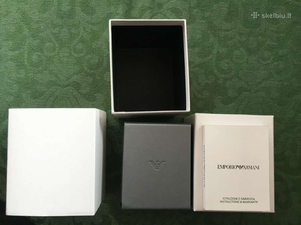 Naujas originalus Emporio Armani laikrodis - nuotraukos Nr. 4