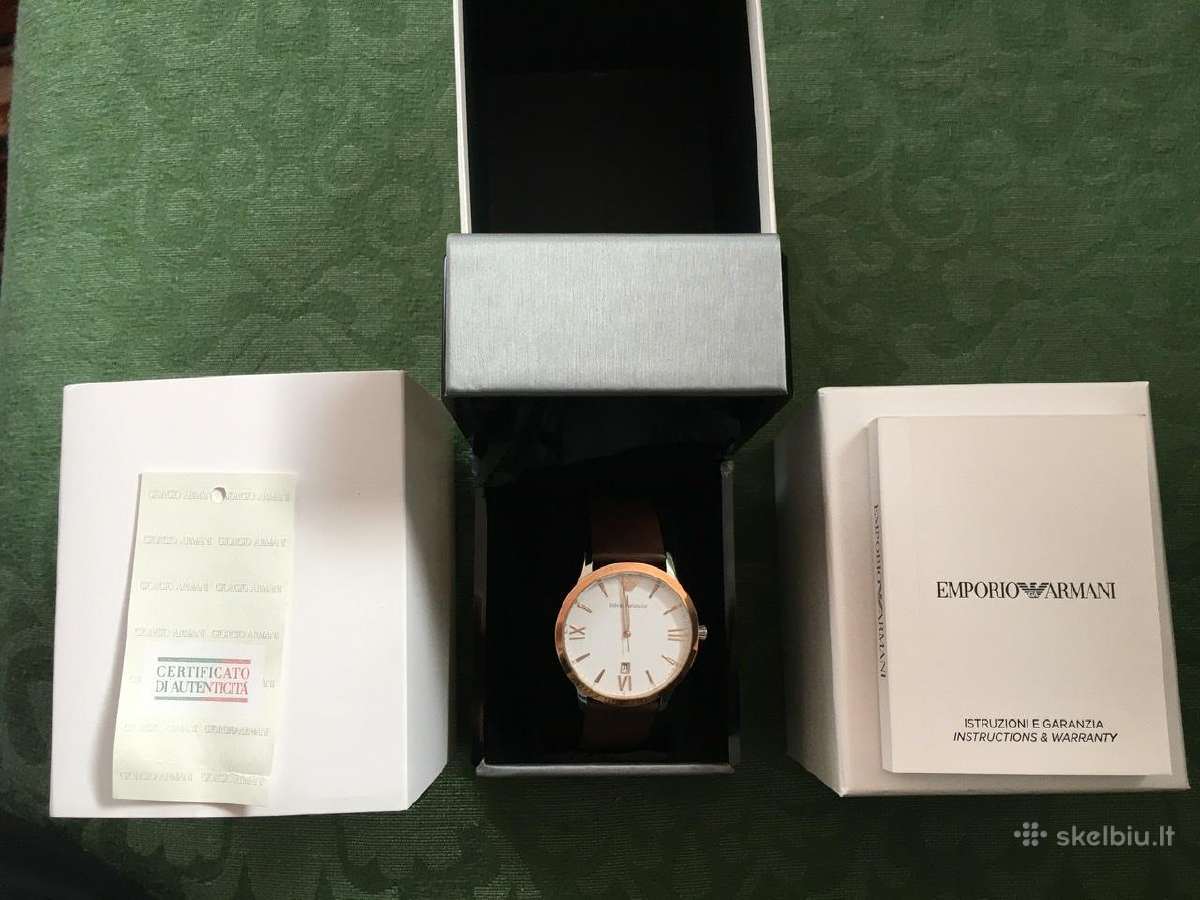 Naujas originalus Emporio Armani laikrodis - nuotraukos Nr. 5