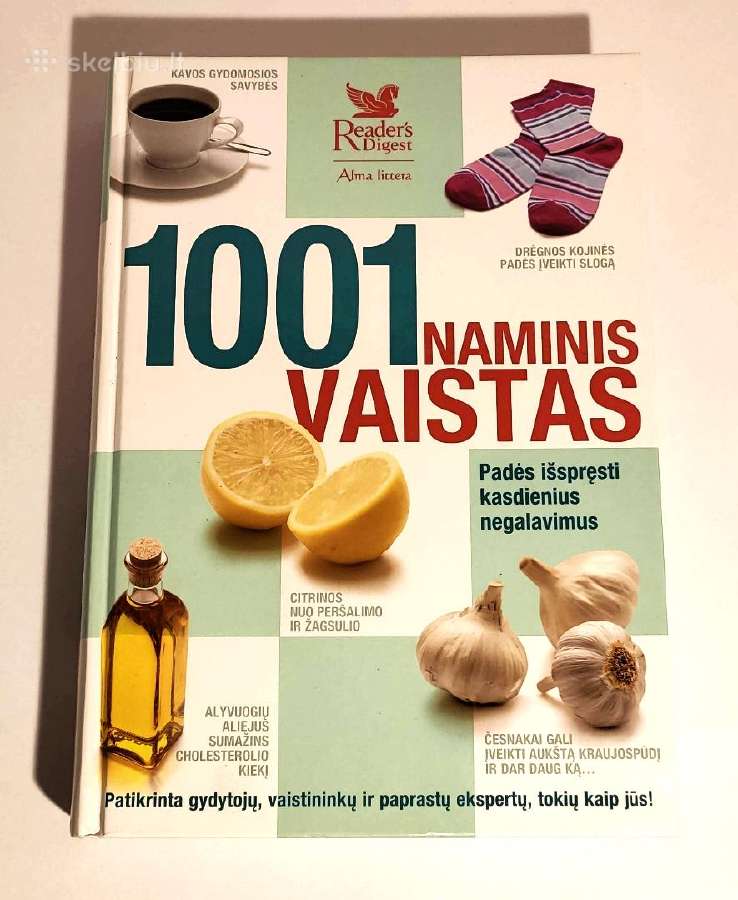 Knyga "1001 naminis vaistas"