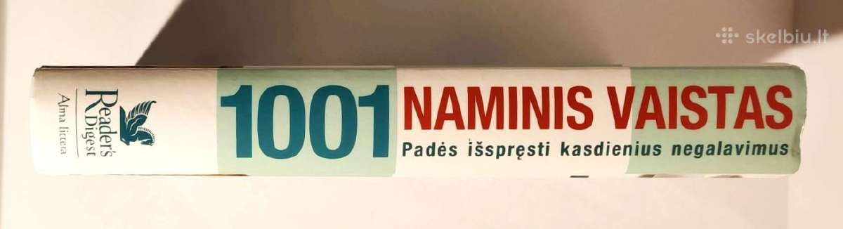 Knyga "1001 naminis vaistas" - nuotraukos Nr. 3