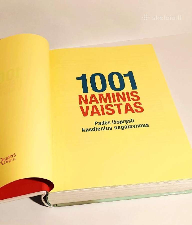 Knyga "1001 naminis vaistas" - nuotraukos Nr. 5