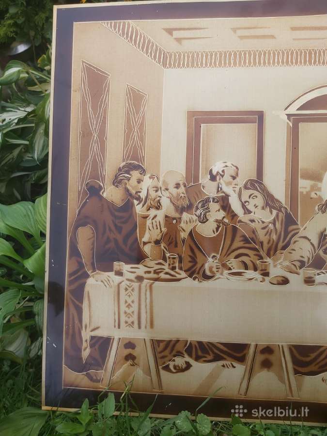 Senas Šventųjų Paveikslas .Paskutinė vakarienė - nuotraukos Nr. 7