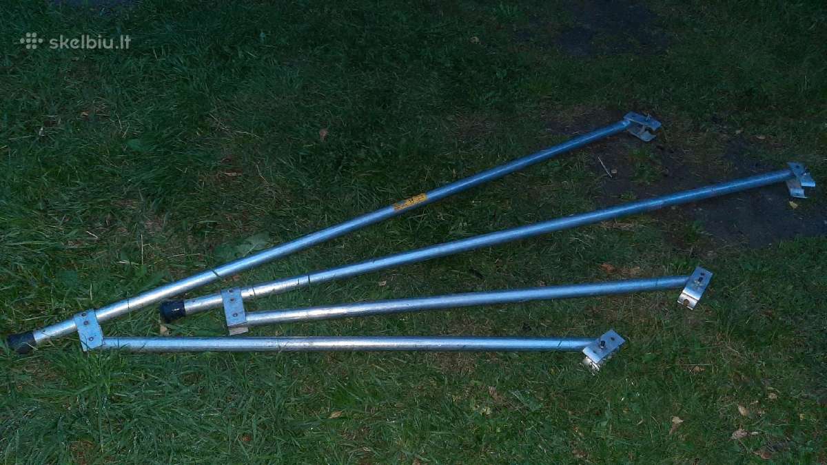 Bokštelio atraminės kojos iš aliuminio