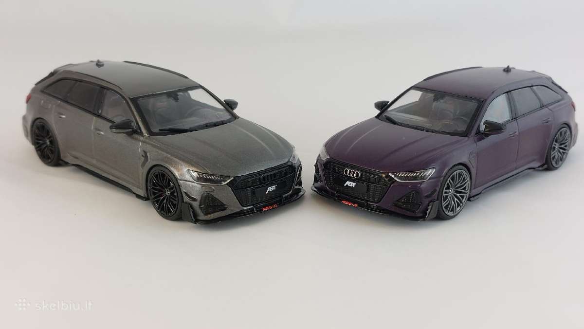 1/43 modeliukai Audi A6 C8 Rs6-r 2022 Avant Abt - nuotraukos Nr. 5