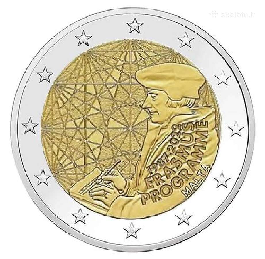 Maltos proginės euro monetos - nuotraukos Nr. 11