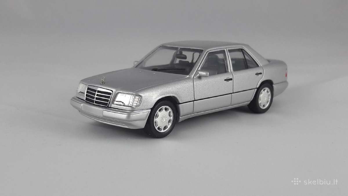 1/43 modeliukai MB E-class 1989 W124, S124 ir A124