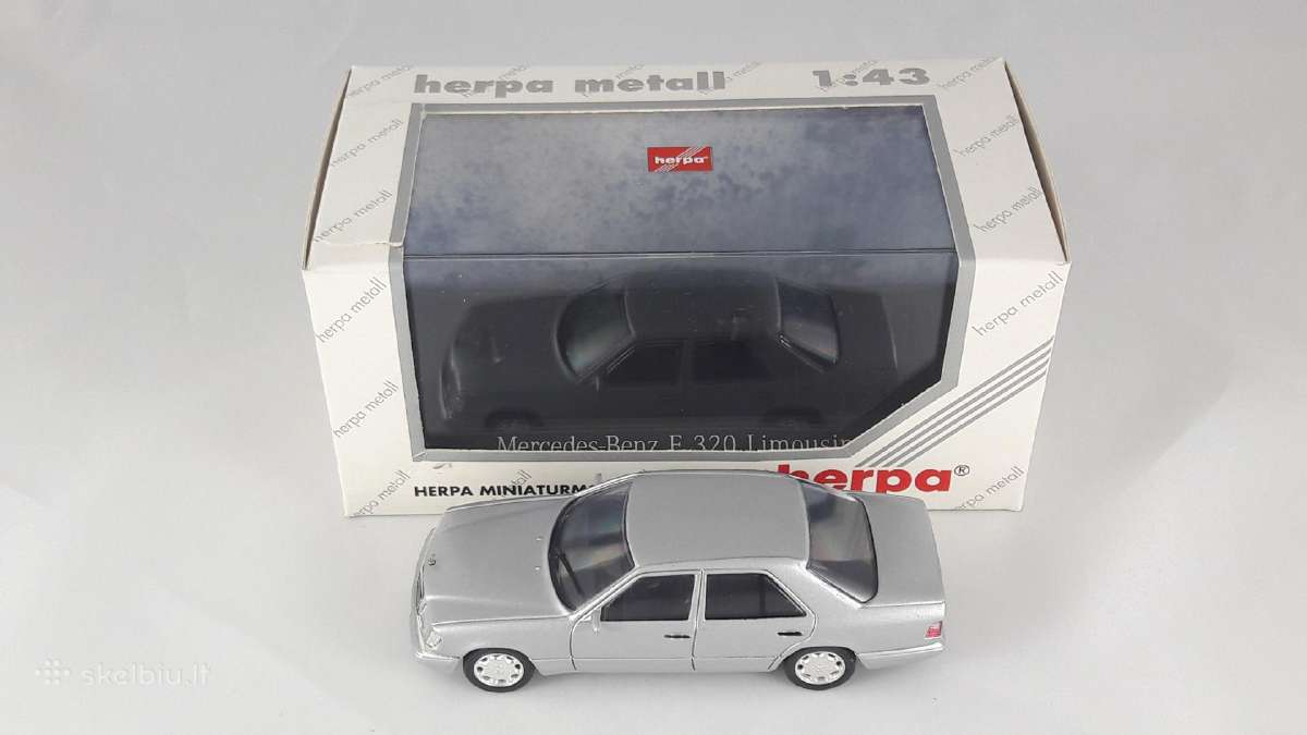 1/43 modeliukai MB E-class 1989 W124, S124 ir A124 - nuotraukos Nr. 6