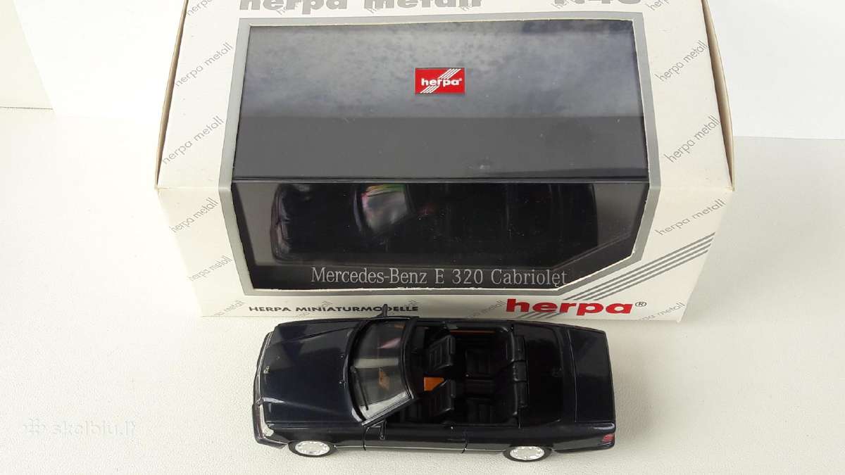 1/43 modeliukai MB E-class 1989 W124, S124 ir A124 - nuotraukos Nr. 16