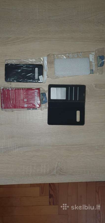 Samsung S10 telefono dėkliukai