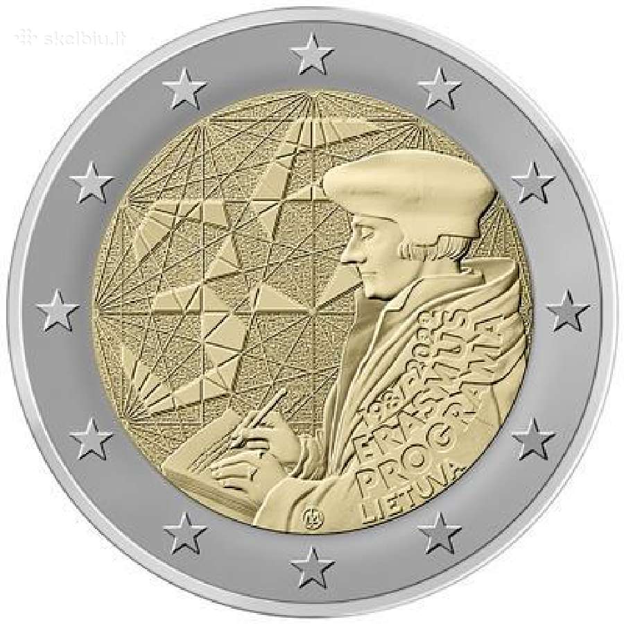 Lietuviškos proginės euro monetos - nuotraukos Nr. 6