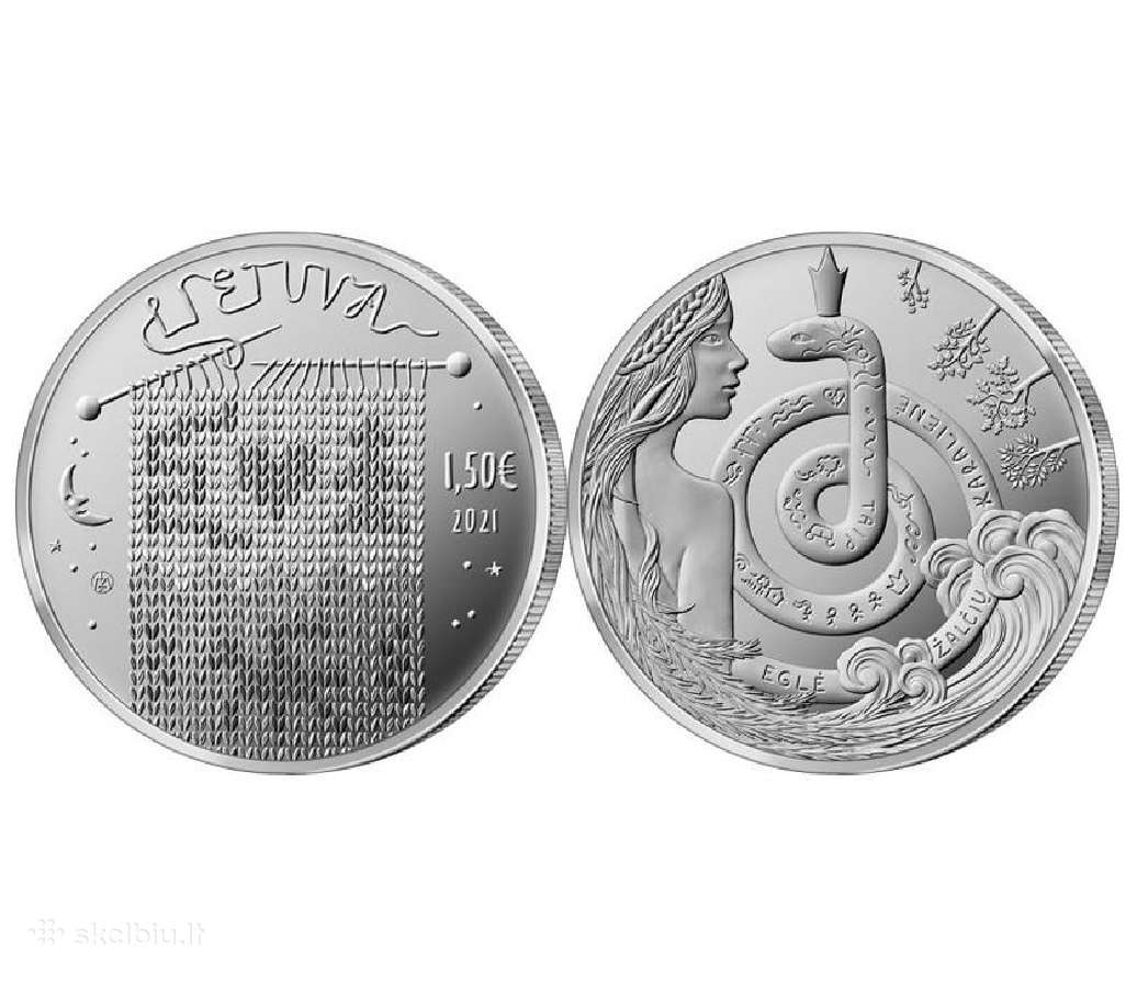 Lietuviškos proginės euro monetos - nuotraukos Nr. 32