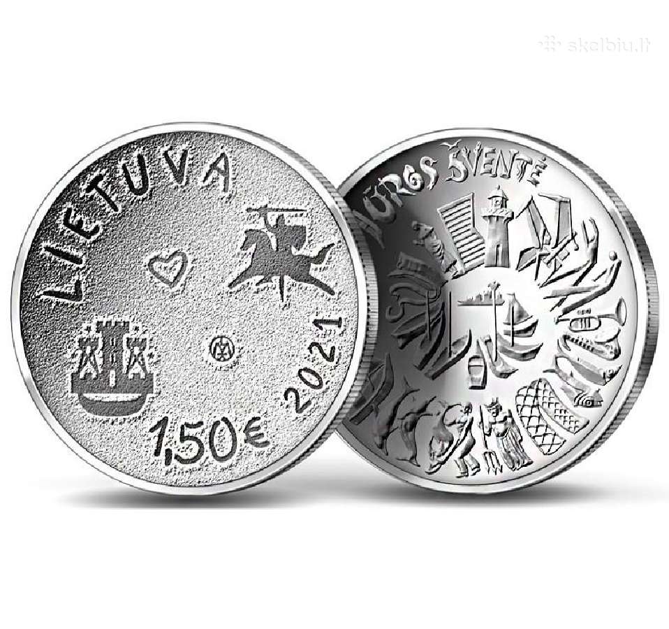 Lietuviškos proginės euro monetos - nuotraukos Nr. 31