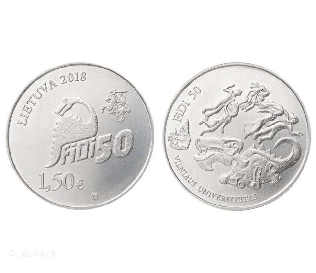 Lietuviškos proginės euro monetos - nuotraukos Nr. 25