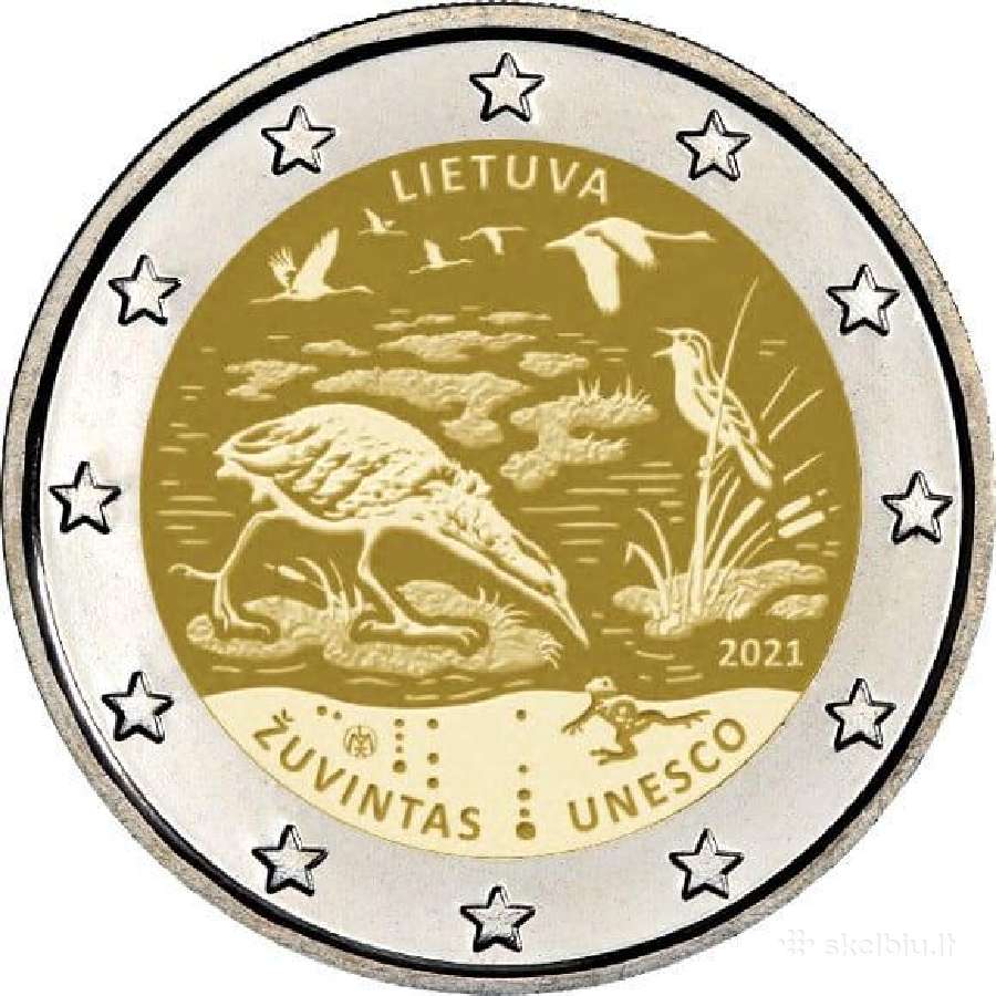 Lietuviškos proginės euro monetos - nuotraukos Nr. 9