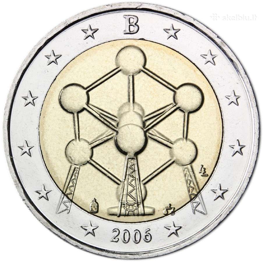 Belgijos proginės euro monetos - nuotraukos Nr. 37