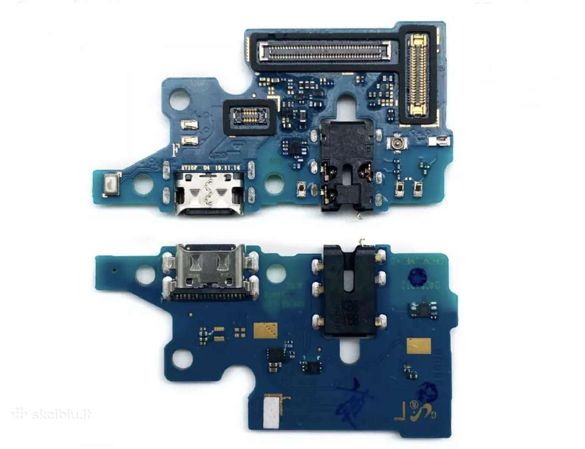 Galaxy A71 2020 ikrovimo lizdo, mikrofono ir audio