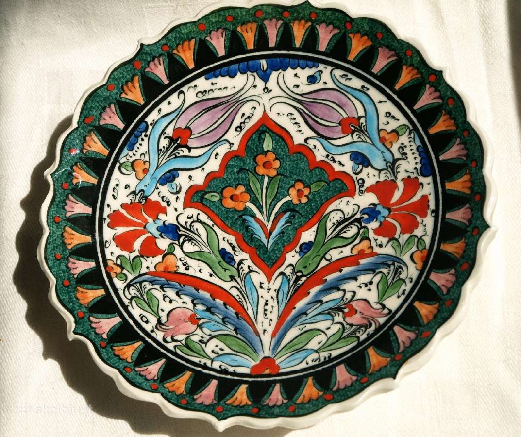 Vintažinė turkiška lėkštutė
