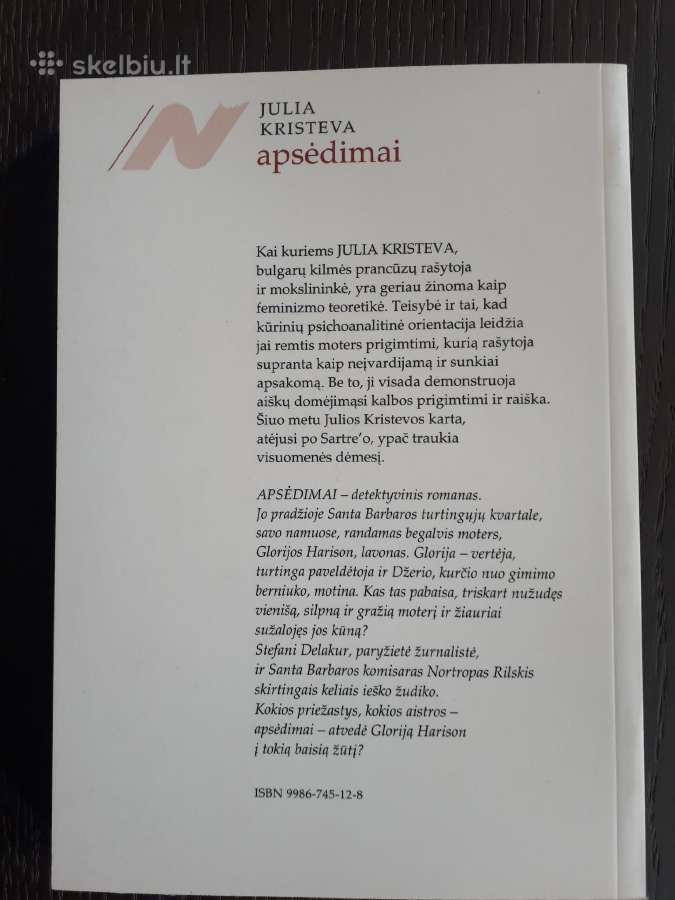 Julia Kristeva Apsėdimai - nuotraukos Nr. 2
