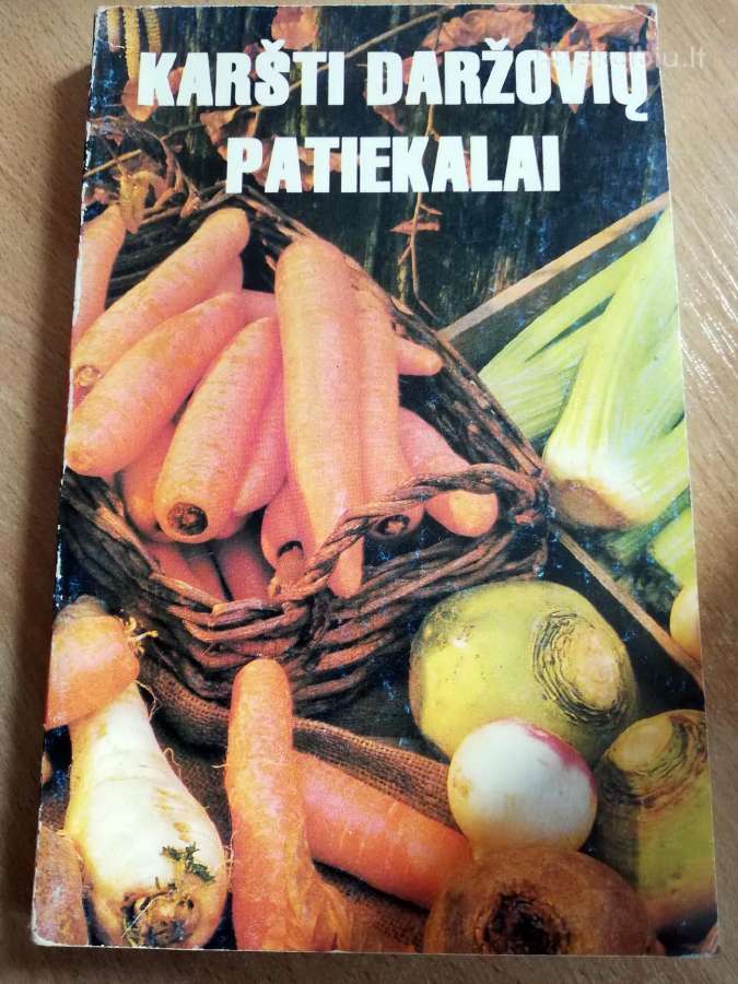 Superinė knyga "Karšti daržovių patiekalai" D.bari