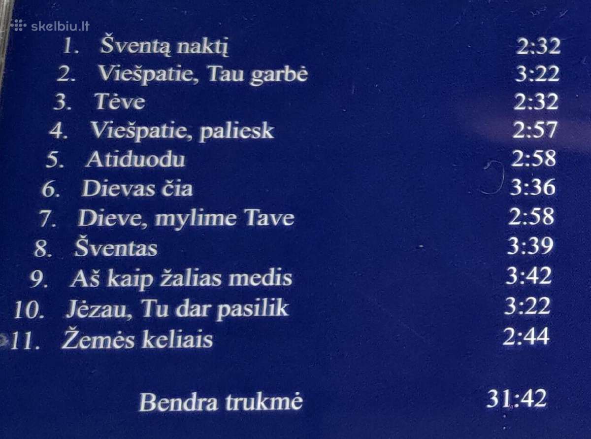 Algimantas Dumčius Agnus Dei CD - nuotraukos Nr. 5