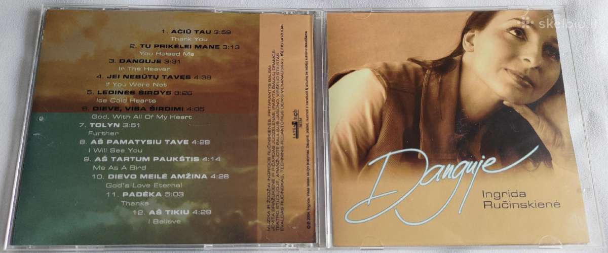 Ingrida Ručinskienė Danguje CD - nuotraukos Nr. 2