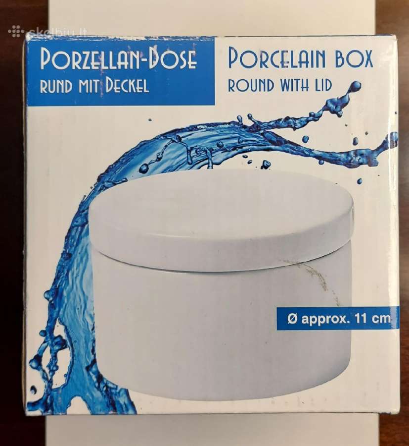 Nauja porcelaininė dėžutė Vokietija