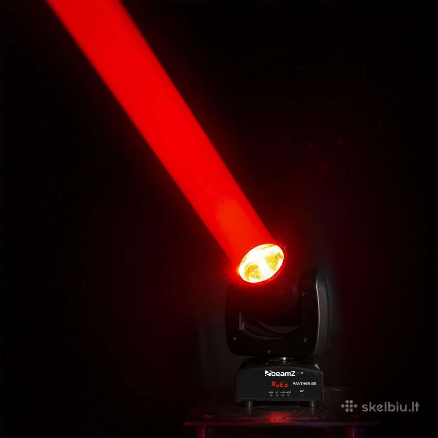 Judanti galva Beamz Panther 85 LED Beam Moving Hea - nuotraukos Nr. 9