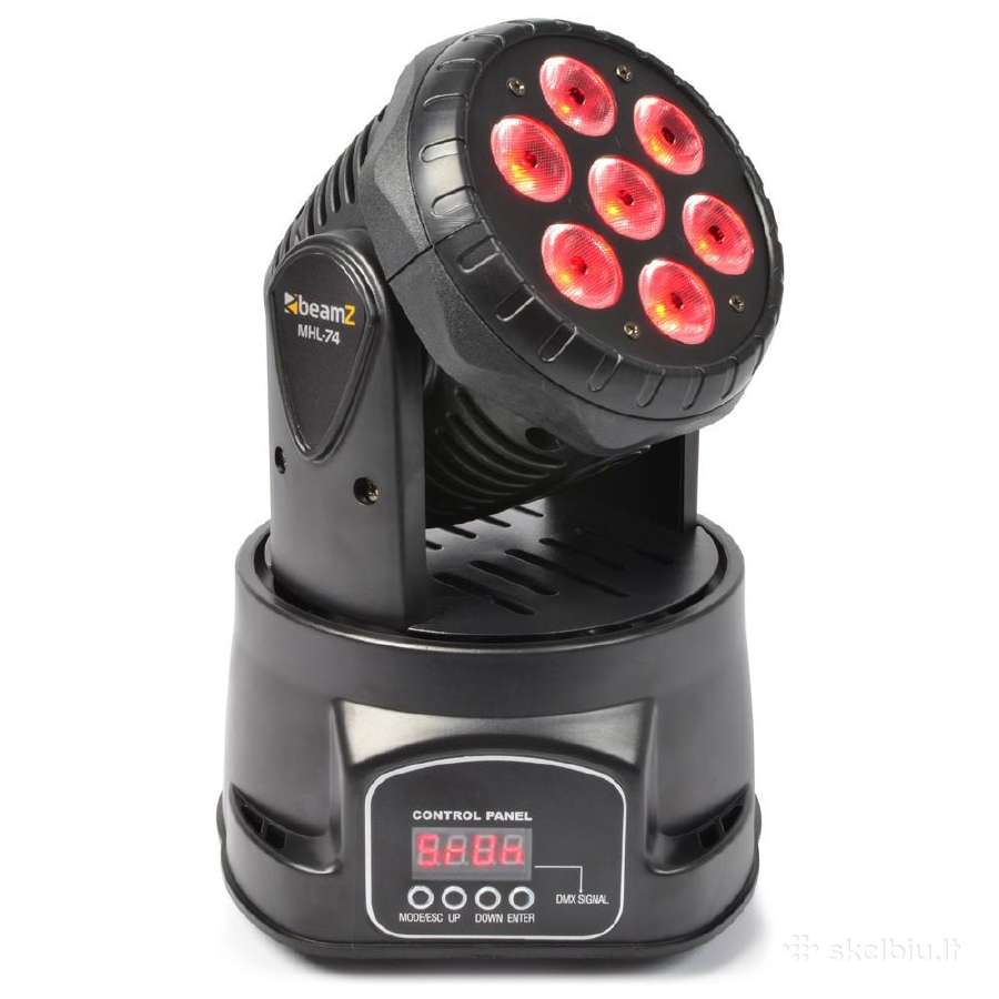 Judanti galva Beamz Mhl74 Mini Moving Head 7x 10w