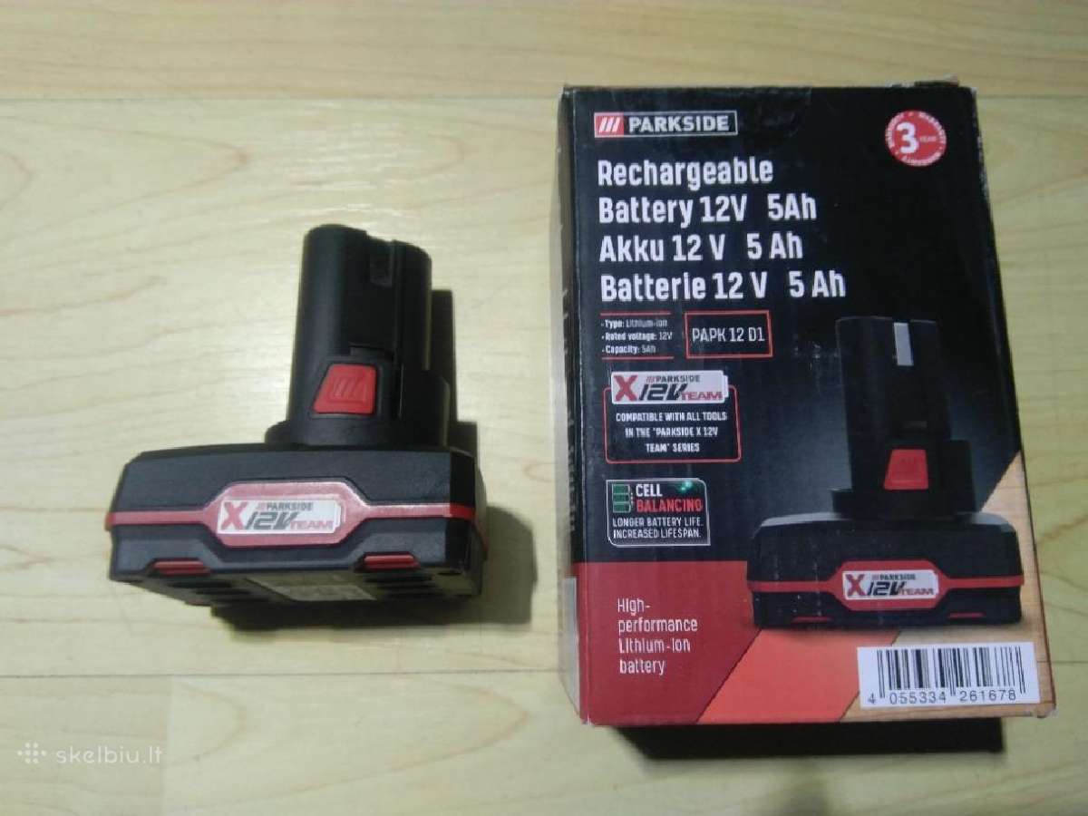 Parkside akumuliatorius Performance (20v-8,0 Ah ) - nuotraukos Nr. 7