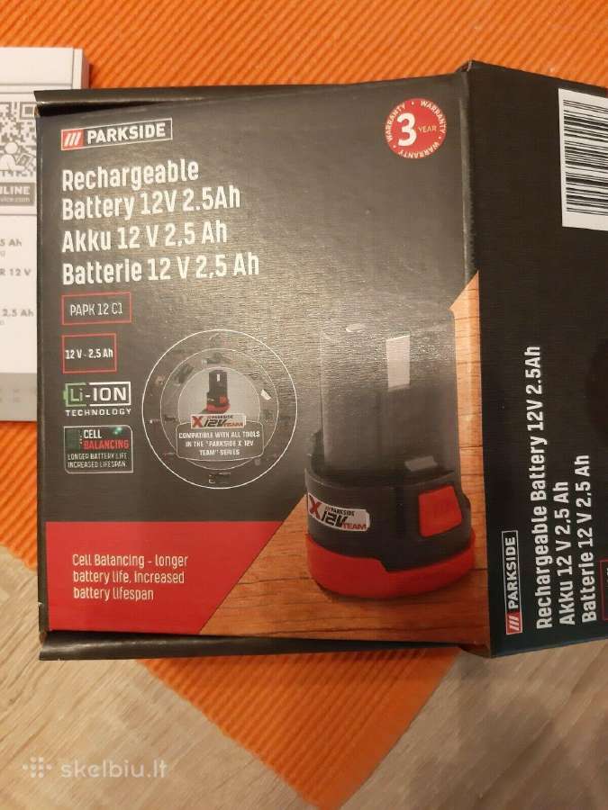 Parkside akumuliatorius Performance (20v-8,0 Ah ) - nuotraukos Nr. 9