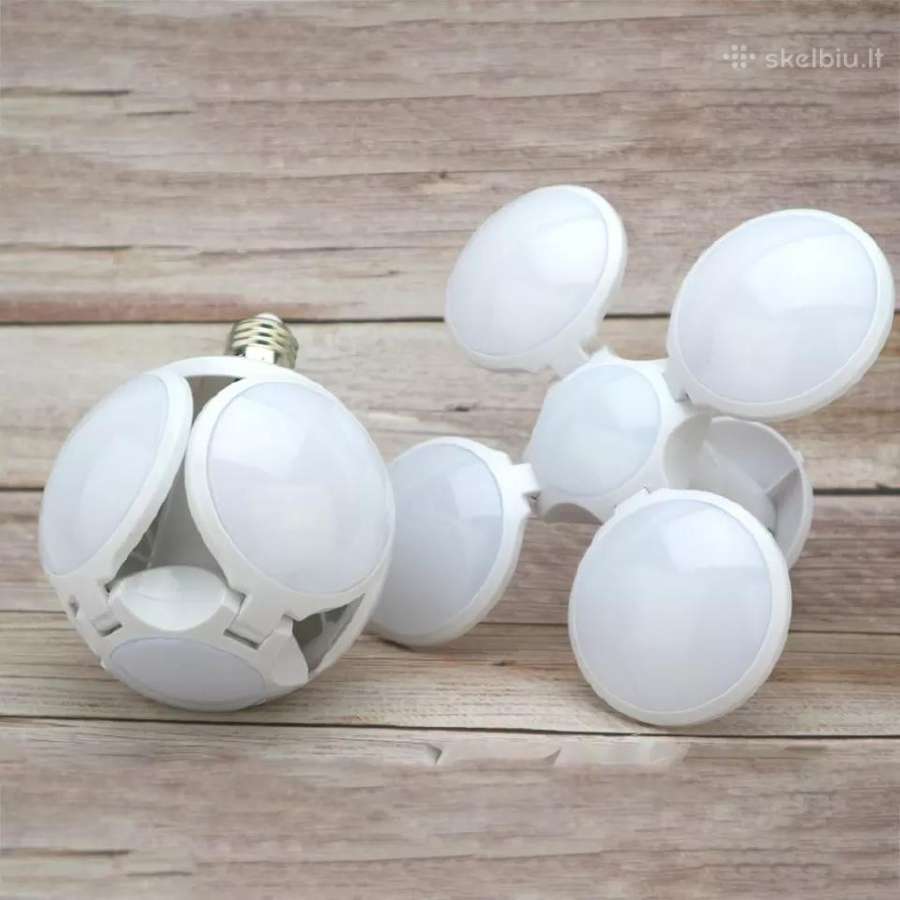 LED išlankstoma lempa - šviestuvas.
