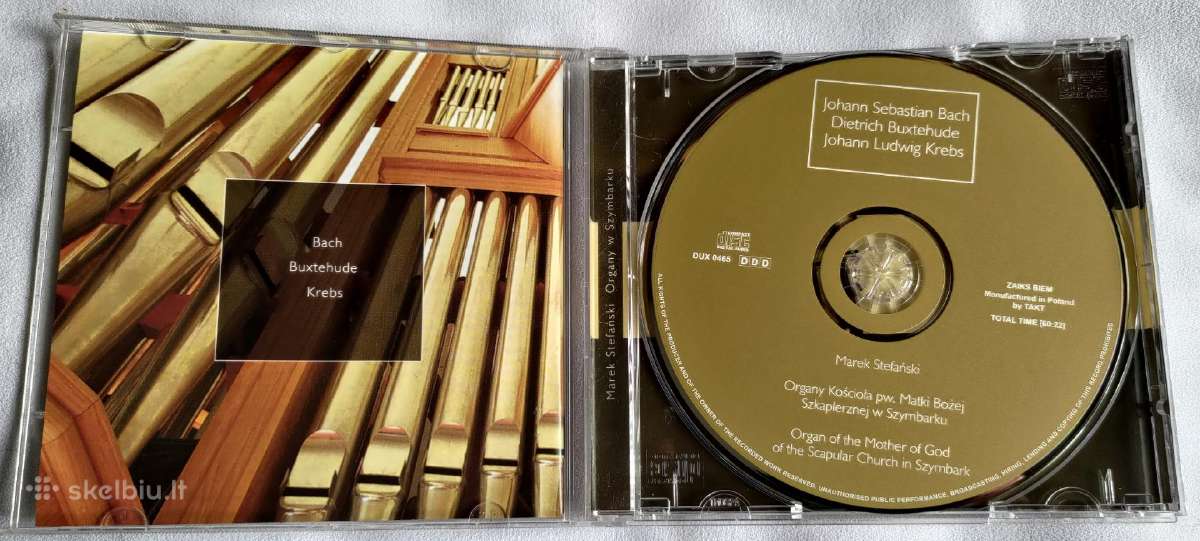 Bach Buxtehude Krebs CD - nuotraukos Nr. 2