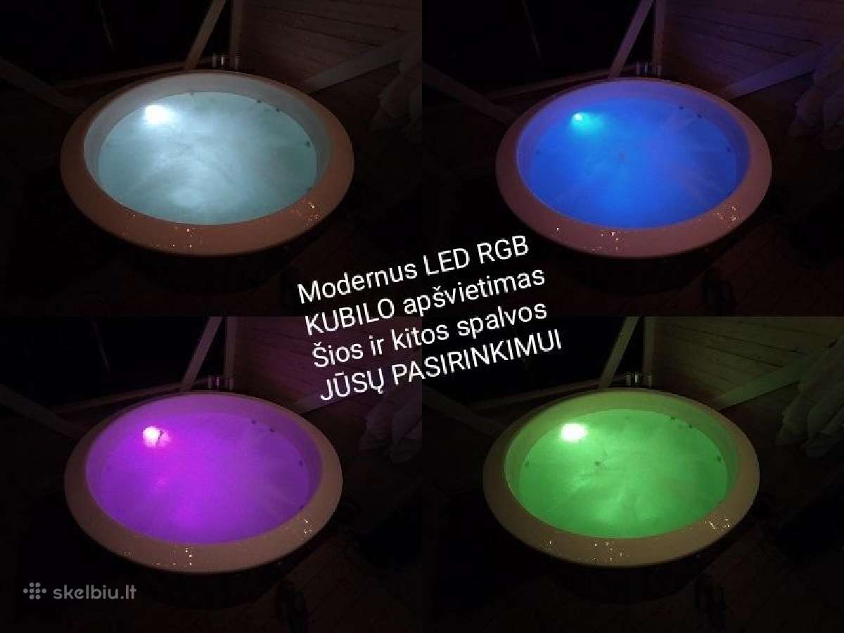 Nauji Kubilai Su Masažu LED Apšvietimu priedais - nuotraukos Nr. 18
