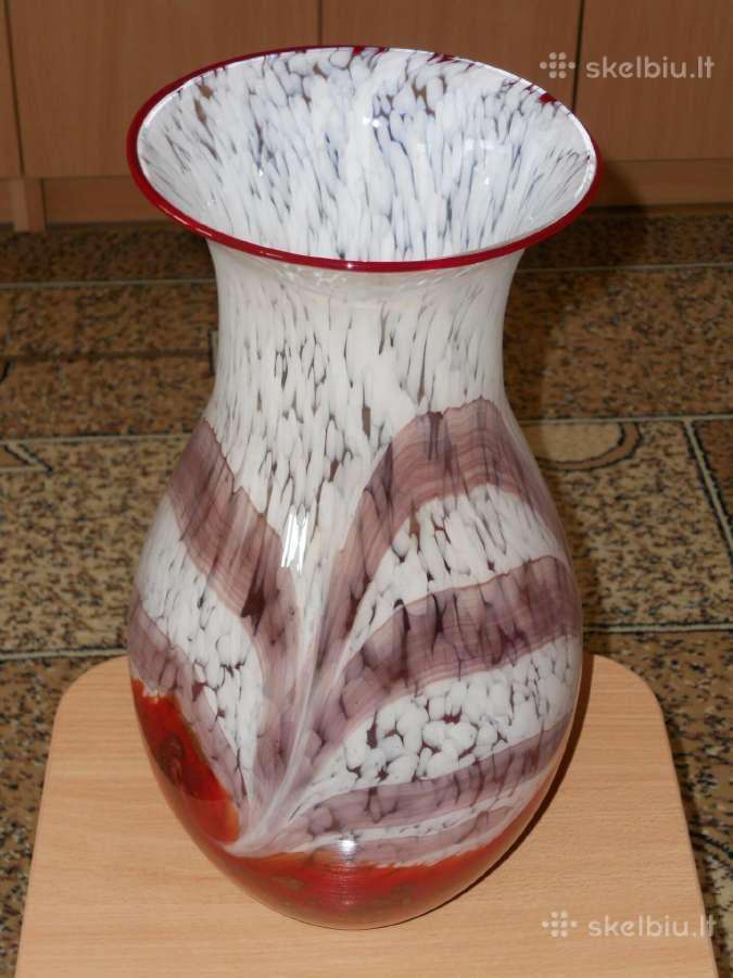 Didelė stiklinė vaza, 86-45-53072