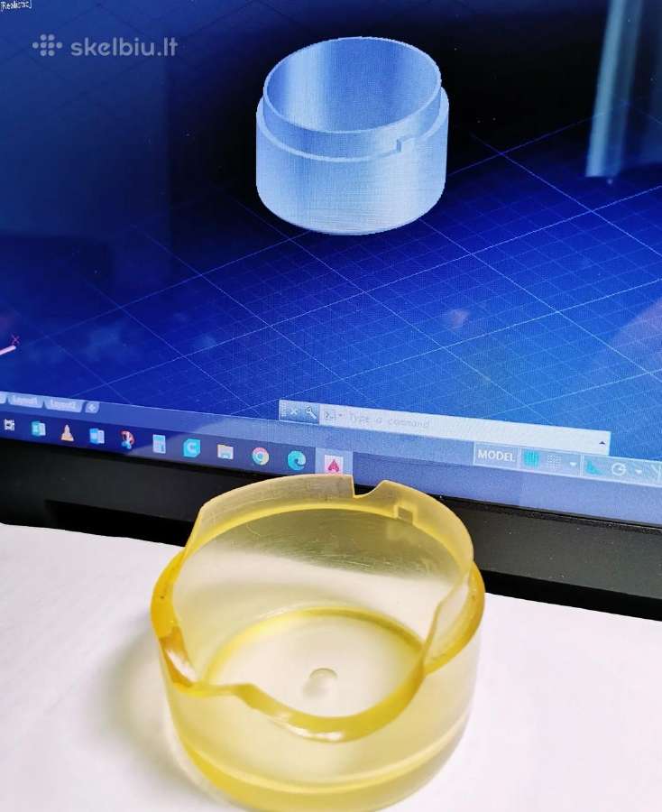 3D spausdinimas Projektavimas - nuotraukos Nr. 14