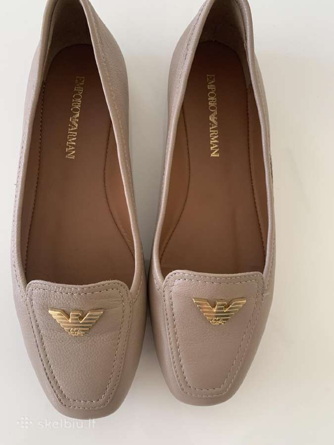Emporio Armani . Natūrali oda, mokasinai . Nauja . - nuotraukos Nr. 2
