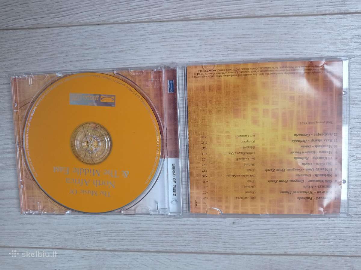 CD muzika North Africa and the Middle East - nuotraukos Nr. 2