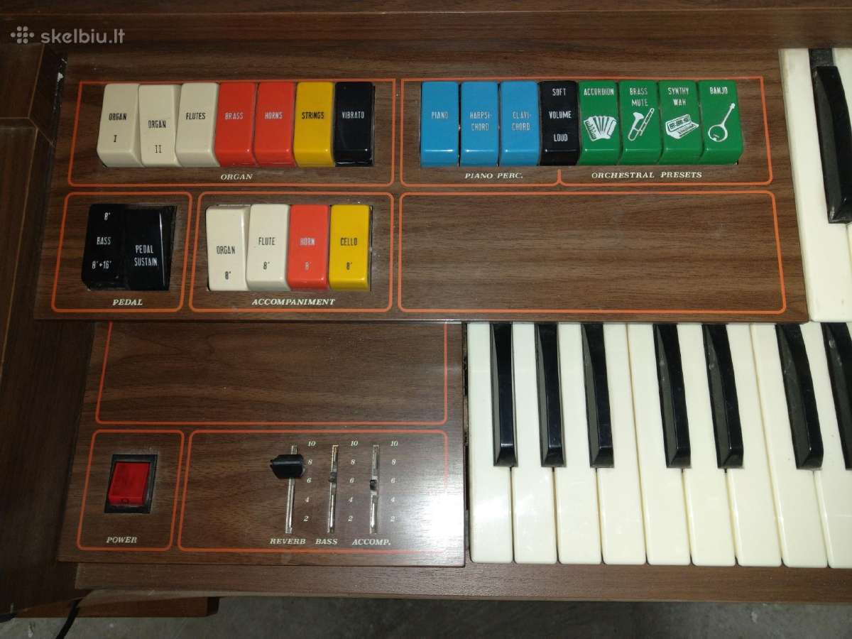 Elektrinis vargoninis pianinas - nuotraukos Nr. 5