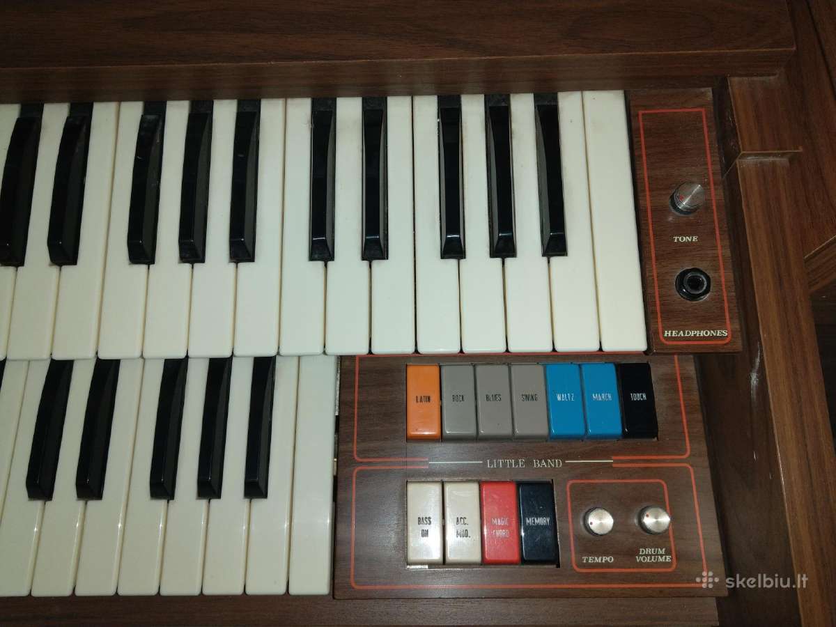 Elektrinis vargoninis pianinas - nuotraukos Nr. 6