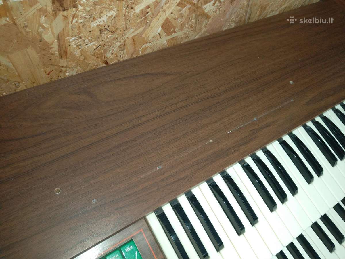 Elektrinis vargoninis pianinas - nuotraukos Nr. 9