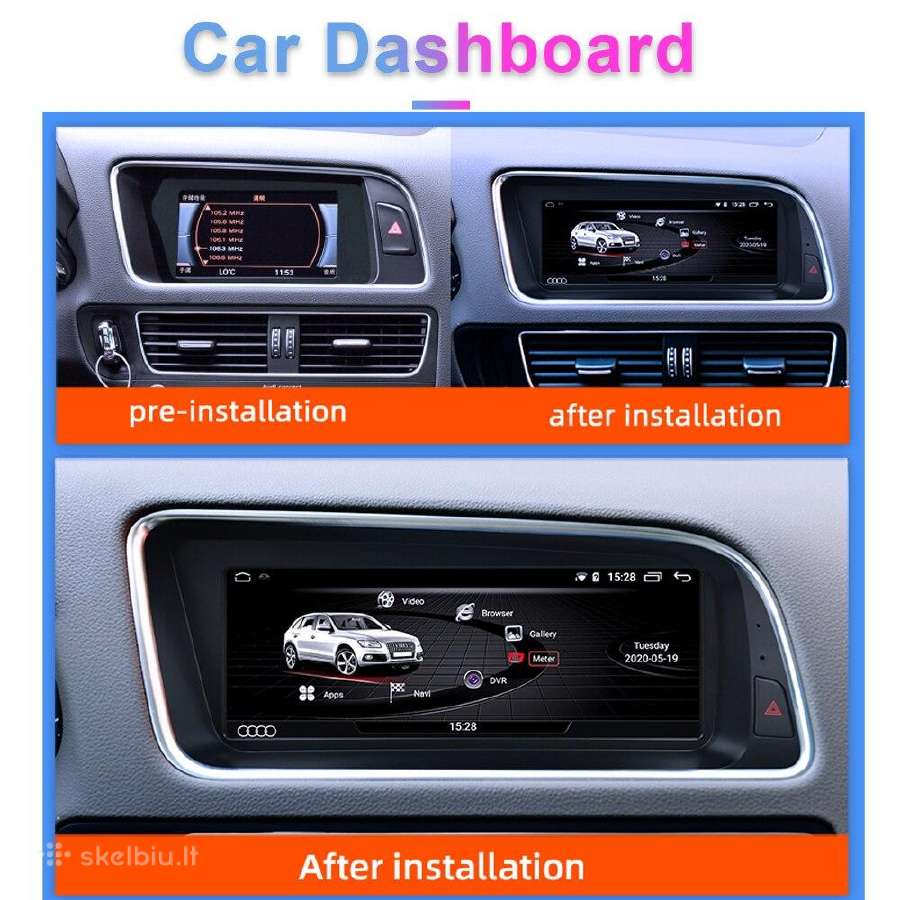 Parduodu Audi Q5 2009-2016 android multimediją - nuotraukos Nr. 4