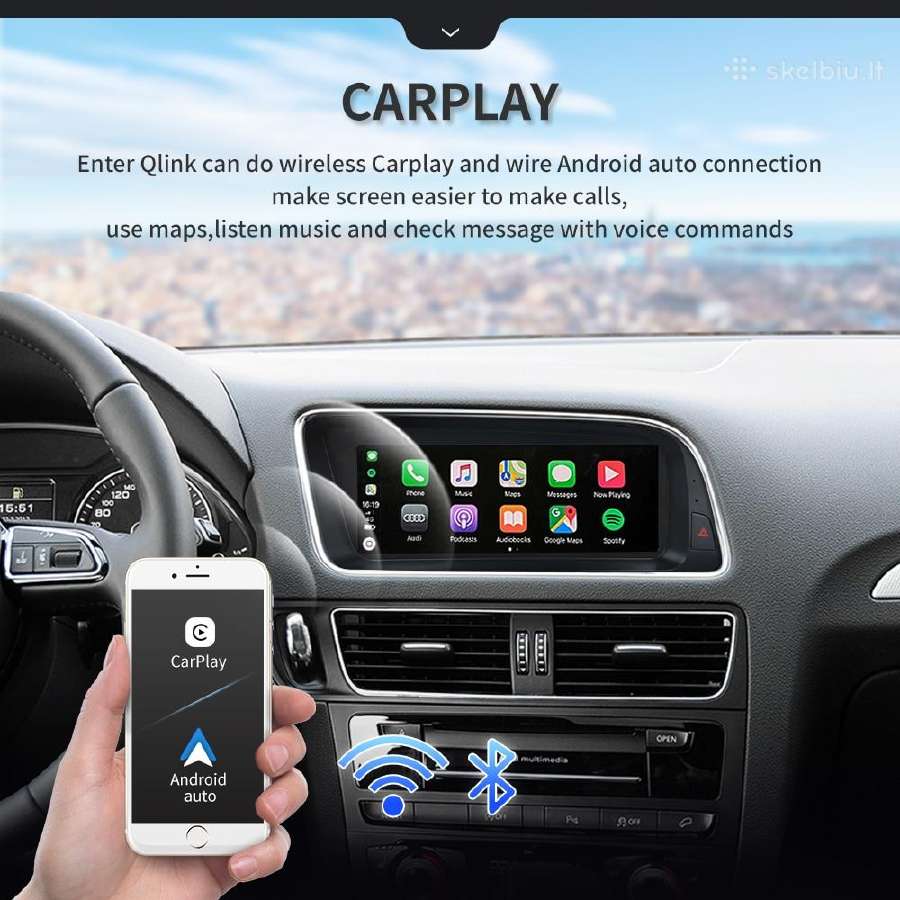 Parduodu Audi Q5 2009-2016 android multimediją - nuotraukos Nr. 5