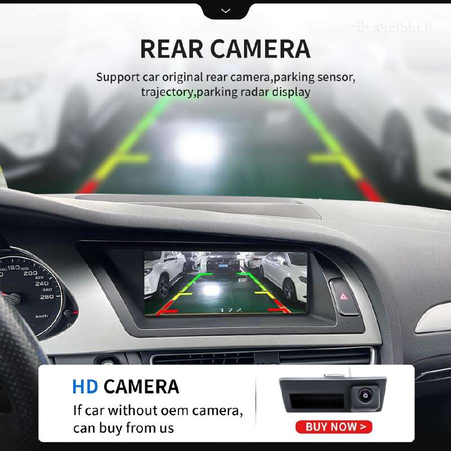 Audi A4 B8 ir A5 2008-2016 android multimediją - nuotraukos Nr. 17