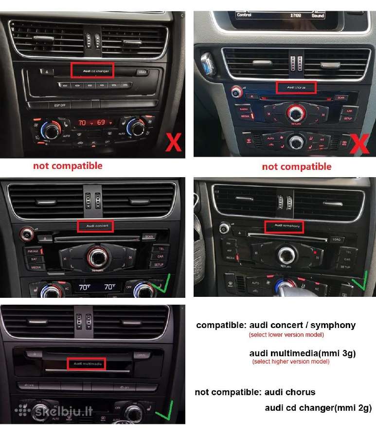 Parduodu Audi A4, Audi A5 android multimediją - nuotraukos Nr. 3