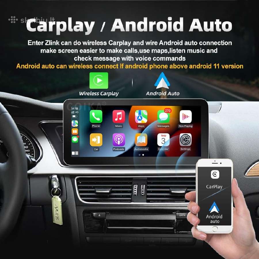 Parduodu Audi A4, Audi A5 android multimediją - nuotraukos Nr. 4