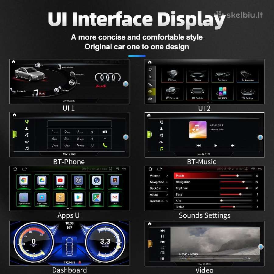 Parduodu Audi A4, Audi A5 android multimediją - nuotraukos Nr. 14